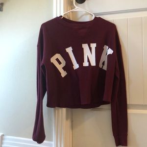 Pink Cropped Sweater